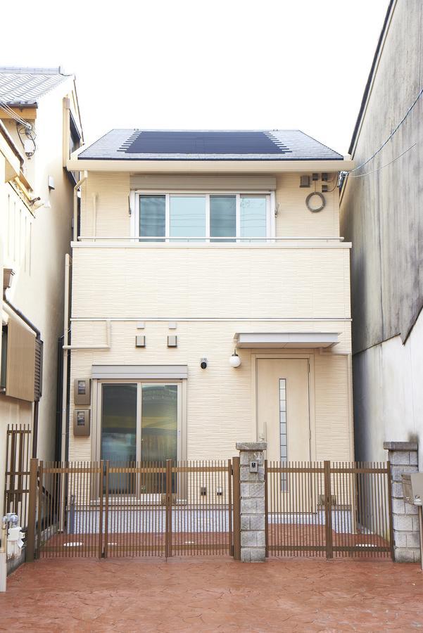 Kyoto River Side Modern House Exterior foto